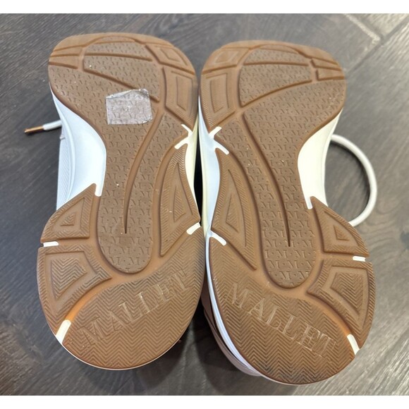 Mallet London Packington Luxury Hub Creme Tan Casual Trainers US 10 EU 43 UK 9 - Picture 10 of 10